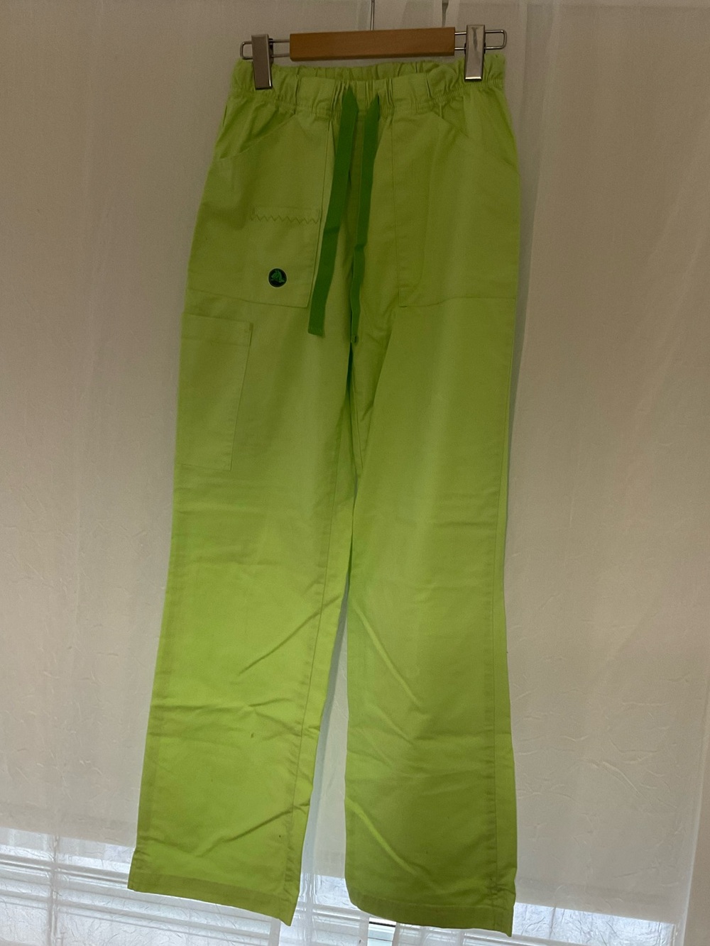 CROCS Neon Lime Medical Scrub Pants